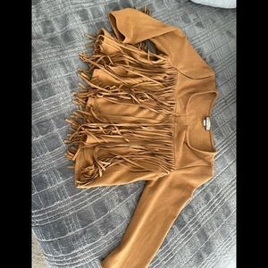 BRAND NEW suede jacket!